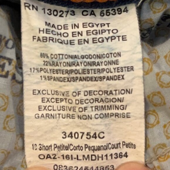 LEE | Modern Series Curvy Fit-Bootcut Stretch Sz 10 Short Petite - Picture 9 of 13